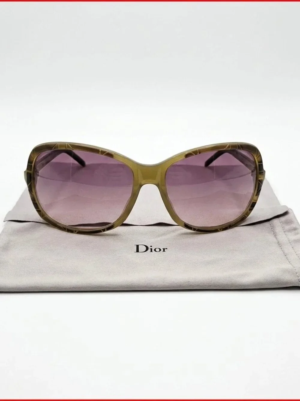 Christian Dior Diorita 2 Sunglasses Womens Tortoise Shell Frame Gradient Lens